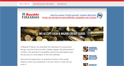 Desktop Screenshot of baysidefirearms.com